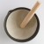 Top view of unglazed ridges inside XL suribachi
